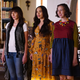 Mary Steenburgen (left), Cleopatra Coleman and Kristen Schaal
